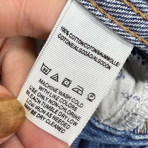 Free People Seasons in the Sun Flare High Waist Jeans W2302 Sz 27 - Picture 10 of 11